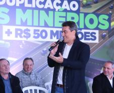 Governador libera R$ 50 milhões e autoriza nova fase da duplicação da Rodovia dos Minérios - 20/05/2022 Foto: Rodrigo Félix Leal / SEIL