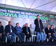 Governador libera R$ 50 milhões e autoriza nova fase da duplicação da Rodovia dos Minérios - 20/05/2022 Foto: Rodrigo Félix Leal / SEIL