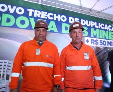 Governador libera R$ 50 milhões e autoriza nova fase da duplicação da Rodovia dos Minérios - 20/05/2022 Foto: Rodrigo Félix Leal / SEIL