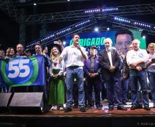 Ratinho Junior é reeleito com a maior votação da história do Paraná Foto: Rodrigo Félix Leal / SEIL