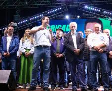 Ratinho Junior é reeleito com a maior votação da história do Paraná Foto: Rodrigo Félix Leal / SEIL