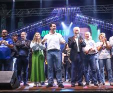 Ratinho Junior é reeleito com a maior votação da história do Paraná Foto: Rodrigo Félix Leal / SEIL