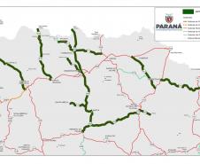 Editais preveem conservação de 922 km no Norte, Norte Pioneiro e Vale do Ivaí Foto: DER