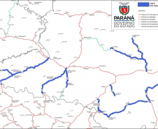 DER avança na licitação para conservar mais de mil km nos Campos Gerais e região central -  Foto: DER/PARANÁ