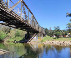 Reforma de ponte metálica em Morretes começa nesta segunda-feira -  Foto: DER/PARANÁ