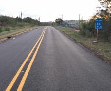 Estado conclui obras de conservação do trecho urbano da PR-082 em Terra Boa. Foto: DER