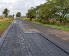 Governo realiza obras de conservação da PR-576 no Noroeste do Paraná -  Foto: DER/PARANÁ