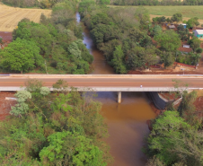 DER/PR está finalizando obras para acabar com alagamentos em rodovia no Vale do Ivaí;  Foto: DER/PARANÁ