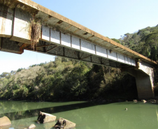 Paraná vai executar obras de melhorias em 46 pontes, pontilhões e viadutos - Ponte Rio Sai-Guaçu - Foto: DER/PARANÁ