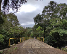 DER/PR vai reformar passarelas e pontes em Telêmaco Borba e região - Foto: DER