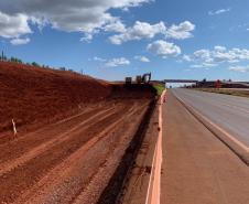 Duplicação do Contorno Oeste de Cascavel chega a 78% das obras executadas - Foto: DER