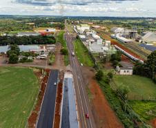 Cascavel, 29 de novembro de 2022 - Obras de duplicação da BR 277 Foto: Roberto Dziura Jr/AEN