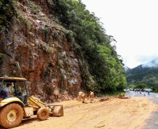 Após acordo, Estado garante execução das obras e trafegabilidade na BR-277 - Foto: Rodrigo Félix Leal/SEIL