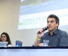 Em audiência pública, Governo debate com população obras da Ponte de Guaratuba - Foto: Rodrigo Félix Leal/SEIL