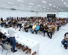 Segundo dia de audiência pública da Ponte de Guaratuba tem ampla participação popular Foto: Rodrigo Felix Leal/SEIL