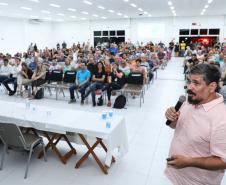 Segundo dia de audiência pública da Ponte de Guaratuba tem ampla participação popular Foto: Rodrigo Felix Leal/SEIL