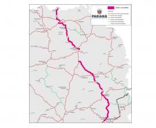 Reforma da PR-092 no Norte Pioneiro terá investimento de R$ 23,3 milhões do Estado Foto: DER