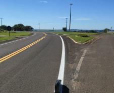 PR-558 Campo Mourão e Araruna Rodovia entre Campo Mourão e Araruna recebe reforço de sinalização Foto: DER