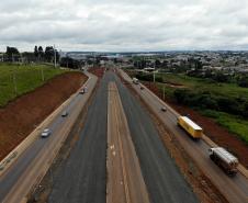 Com terraplanagem concluída, duplicação da BR-277 em Guarapuava entra na reta final Foto: DER/PR