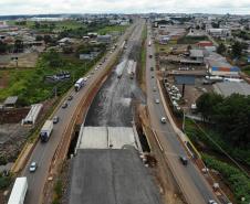 Com terraplanagem concluída, duplicação da BR-277 em Guarapuava entra na reta final Foto: DER/PR