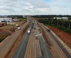 Com terraplanagem concluída, duplicação da BR-277 em Guarapuava entra na reta final Foto: DER/PR