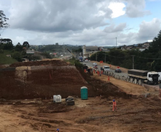 Com investimento de R$ 90 mi, duplicação da Rodovia dos Minérios atinge 50% de conclusão - Foto: DER