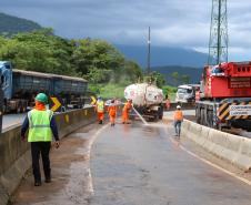 Últimos três dias: BR-277 terá restrição de tráfego pesado neste final de semana Foto: Rodrigo Félix Leal / SEIL