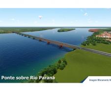DER/PR divulga vencedora da licitação para estudos da nova ponte Paraná-Mato Grosso do Sul Foto: DER
