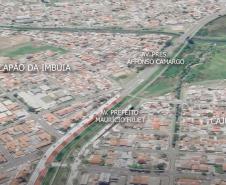 Governador anuncia pacote de obras de infraestrutura de R$ 3,4 bilhões. Na foto, projeto do corredor Metropolitano de Curitiba. Foto: Reprodução do projeto