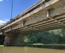 Ponte Rio das Cinzas PRC-272 em Tomazina Foto: DER