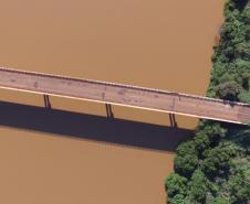 Avançam editais de reforma de 35 pontes nas regiões Norte, Norte Pioneiro e Vale do Ivaí - Ponte Rio Ivaí PR-457 no limite entre São João do Ivaí e São Pedro do Ivaí Foto: DER