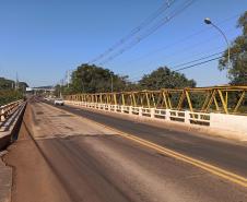 Governo vai investir R$ 9,3 milhões em reformas de pontes no Sudoeste do Paraná - Ponte Rio Lontra PR-281 em Salto do Lontra Foto: DER