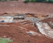 Obras de recuperação de rodovia em Tamboara, no Noroeste, entram na reta final Foto: DER