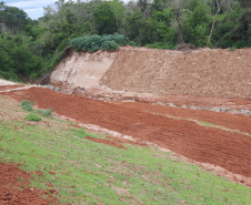 Obras de recuperação de rodovia em Tamboara, no Noroeste, entram na reta final Foto: DER