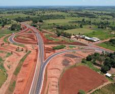 Estrada da Boiadeira atinge 99,8% de conclusão Foto: DER