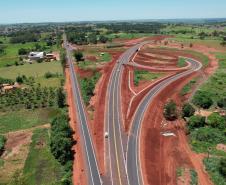 Estrada da Boiadeira atinge 99,8% de conclusão Foto: DER