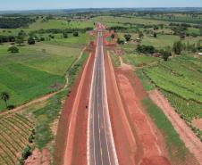 Estrada da Boiadeira atinge 99,8% de conclusão Foto: DER