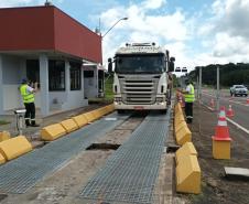 Infraestrutura 2023 - Veja o balanço da infraestrutura no primeiro trimestre nos Campos Gerais e região central - Balança Rodoviária em Piraí do Sul Foto: DER
