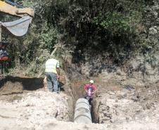 Conservação rodovia não pavimentada RMC Foto: DER