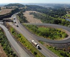 Novo Contorno de Francisco Beltrão atinge 75% de conclusão Foto: DER