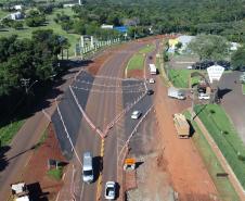 Com avanço dos projetos ambientais, medição mostra evolução da duplicação da Rodovia das Cataratas Foto: DER