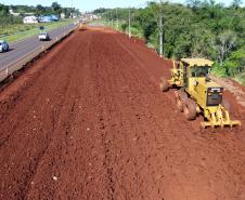 Com avanço dos projetos ambientais, medição mostra evolução da duplicação da Rodovia das Cataratas Foto: DER