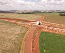 Duplicação do Contorno Oeste de Cascavel recebe os últimos ajustes Foto: DER