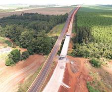 Duplicação do Contorno Oeste de Cascavel recebe os últimos ajustes Foto: DER