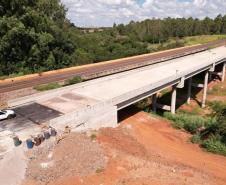 Duplicação do Contorno Oeste de Cascavel recebe os últimos ajustes Foto: DER