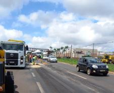 Operação de tréfego rodoviário - limpeza de pista