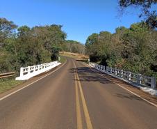 Contrato assinado: pontes de Guarapuava e região vão receber investimento de R$ 2,4 milhões  - Ponte Rio das Cobras II PR-473