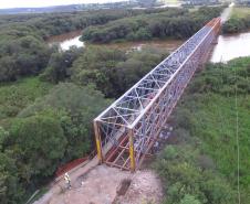 Infraestrutura 2023 - veja o balanço dos 100 primeiros dias de gestão nas regiões Sul e RMC  - Reforma da Ponte do Rio da Várzea