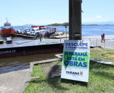 Governo do Paraná lança novo edital do ferryboat de Guaratuba Foto: Rodrigo Félix Leal / Seil