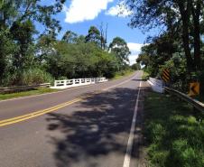 Edital de reforma de pontes em rodovias estaduais do Norte Pioneiro entra na fase final  - Ponte Rio Bela Vista PR-431 em Jacarezinho